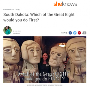 South Dakota: Which of the Great Eight would you do First?
