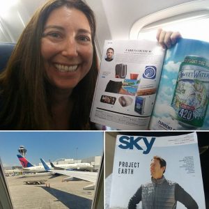 Lisa Niver wrote for Delta Sky Magazine about Fabien Cousteau.