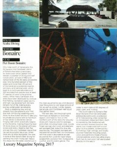 Luxury Magazine Bonaire Spring 2017 by Lisa Niver