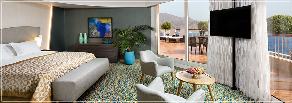 A room at the Dan Eilat Hotel