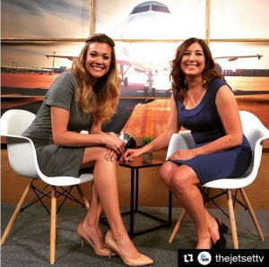 Nikki Noya and Lisa Niver on The Jet Set TV