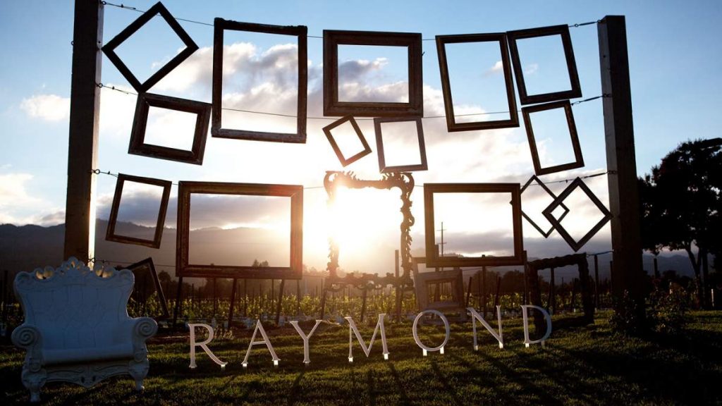 Where to Wonder? Napa Valley is READY for You! Raymond Vineyards Frames Outside